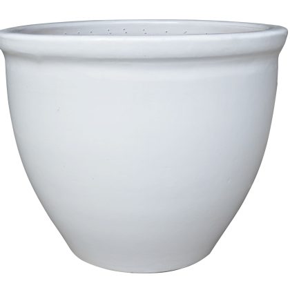 Ceramic Pot Volcanic On White CAPPL-2- 2558