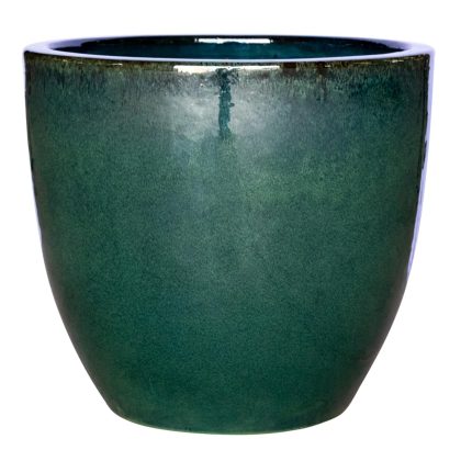 Ceramic Pot Volcanic on Falling Green CAPPL-2-1308