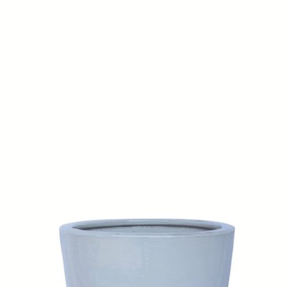 Ceramic Pot Volcanic on White CAPPL-2-1308