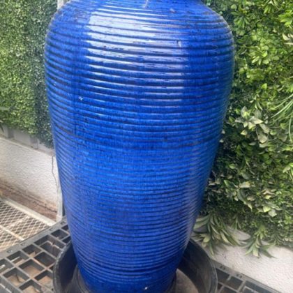 Ceramic Pots CAPPL-1061 Dropping Blue