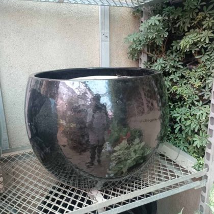 Ceramic Pots CAPPL-1206 Black