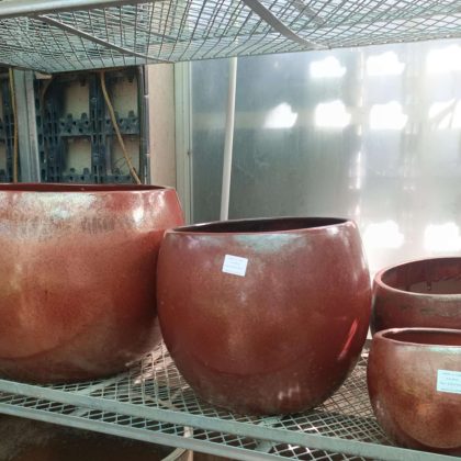 Ceramic Pots CAPPL-1206 Iron Rust