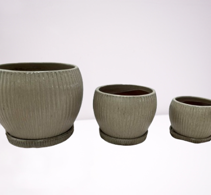 Ceramic Pots CAPPL-1206A CREAM