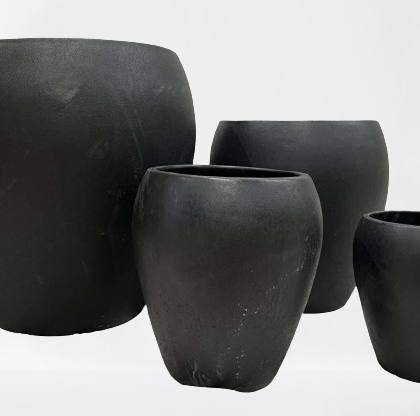 Ceramic Pots CAPPL-1259 FOAMING BLACK