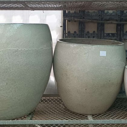 Ceramic Pots CAPPL-7161 Cream