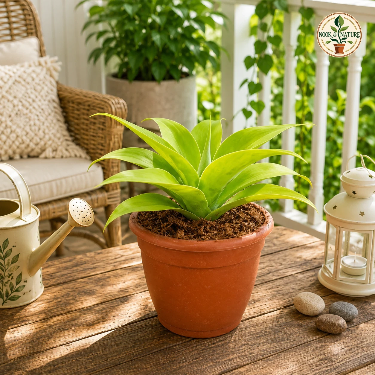 Agave Attenuata Chartreuse – Rare Lime-Green Succulent for Home & Garden Decor - Nook & Nature