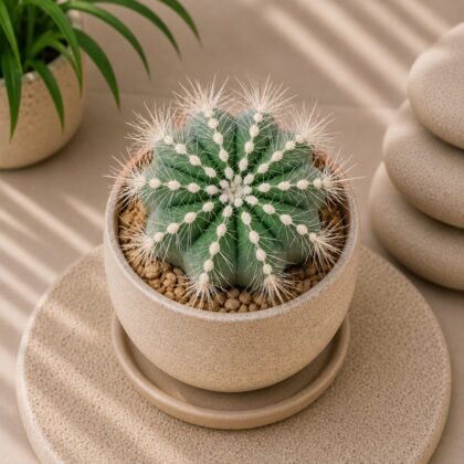 Cacti mammillaria 'Parodia Magnifica'