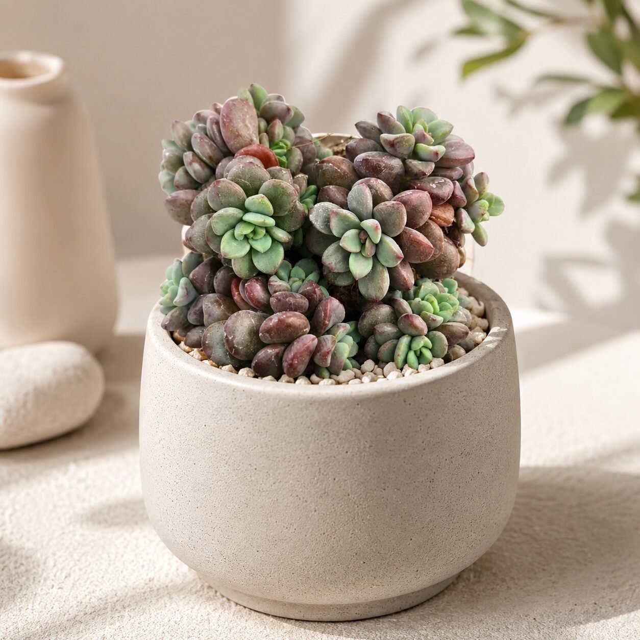 Echeveria 'Manaudes' (Blue Rosette Succulent)