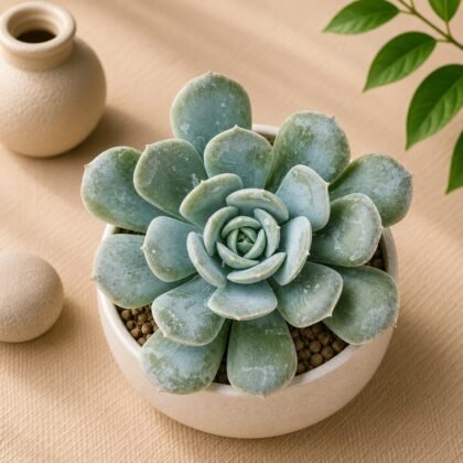 Echeveria runyonii – Silver Blue Rose Succulent