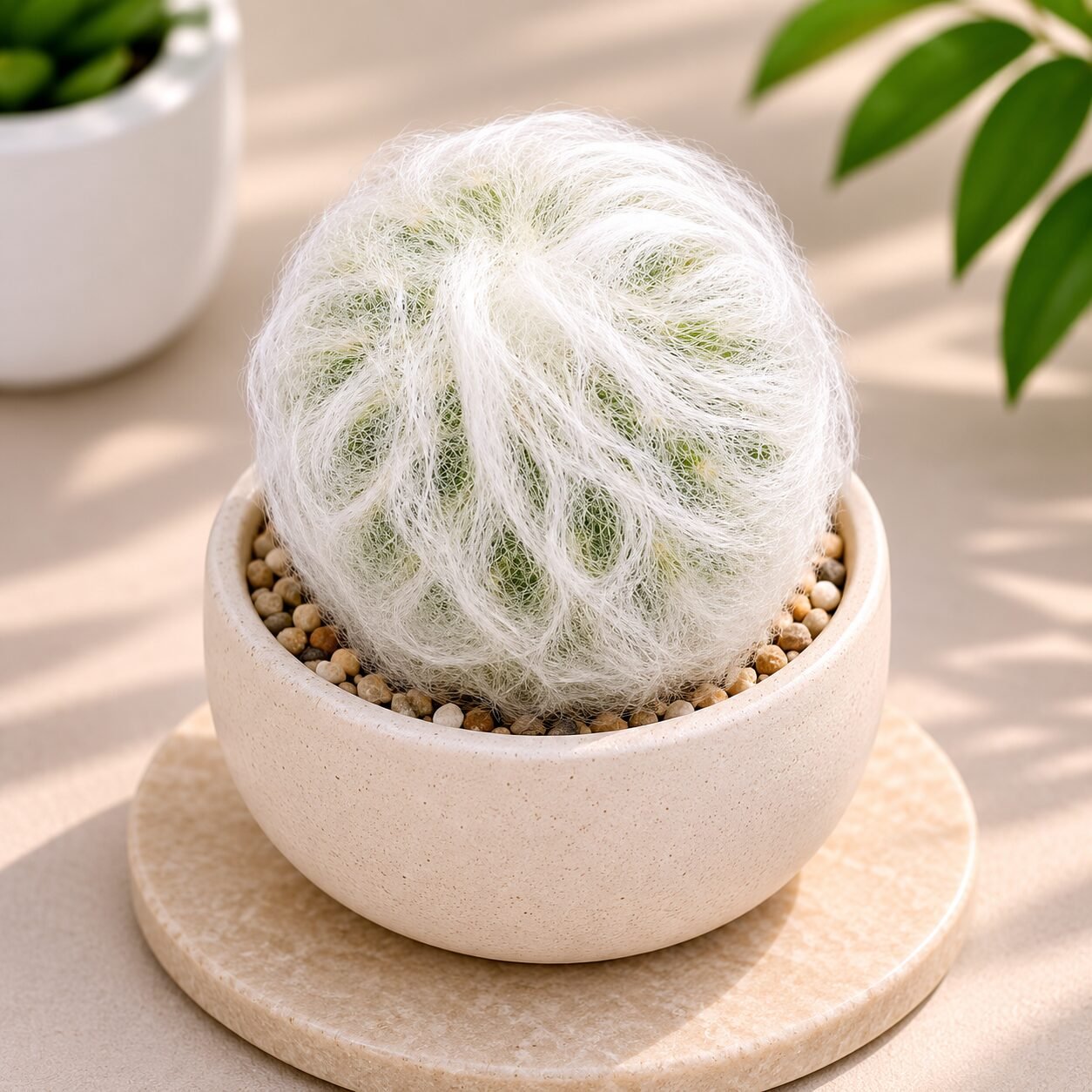 Espostoa melanostele (Peruvian Old Lady Cactus)