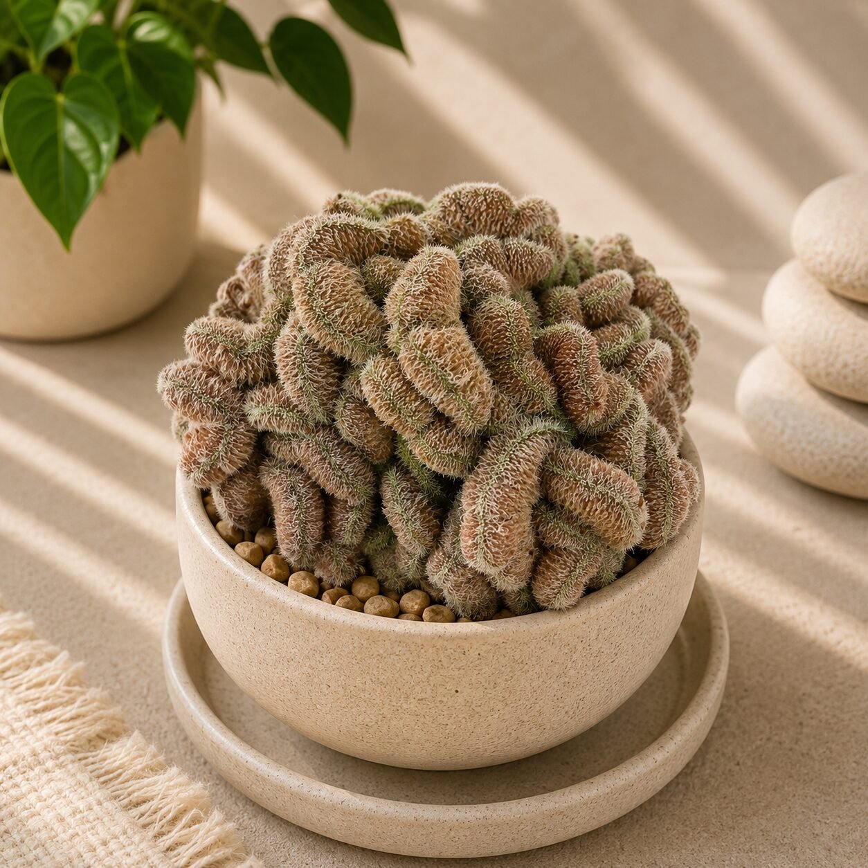 Mammillaria compressa 'Yokan' – Yokan Cluster Cactus