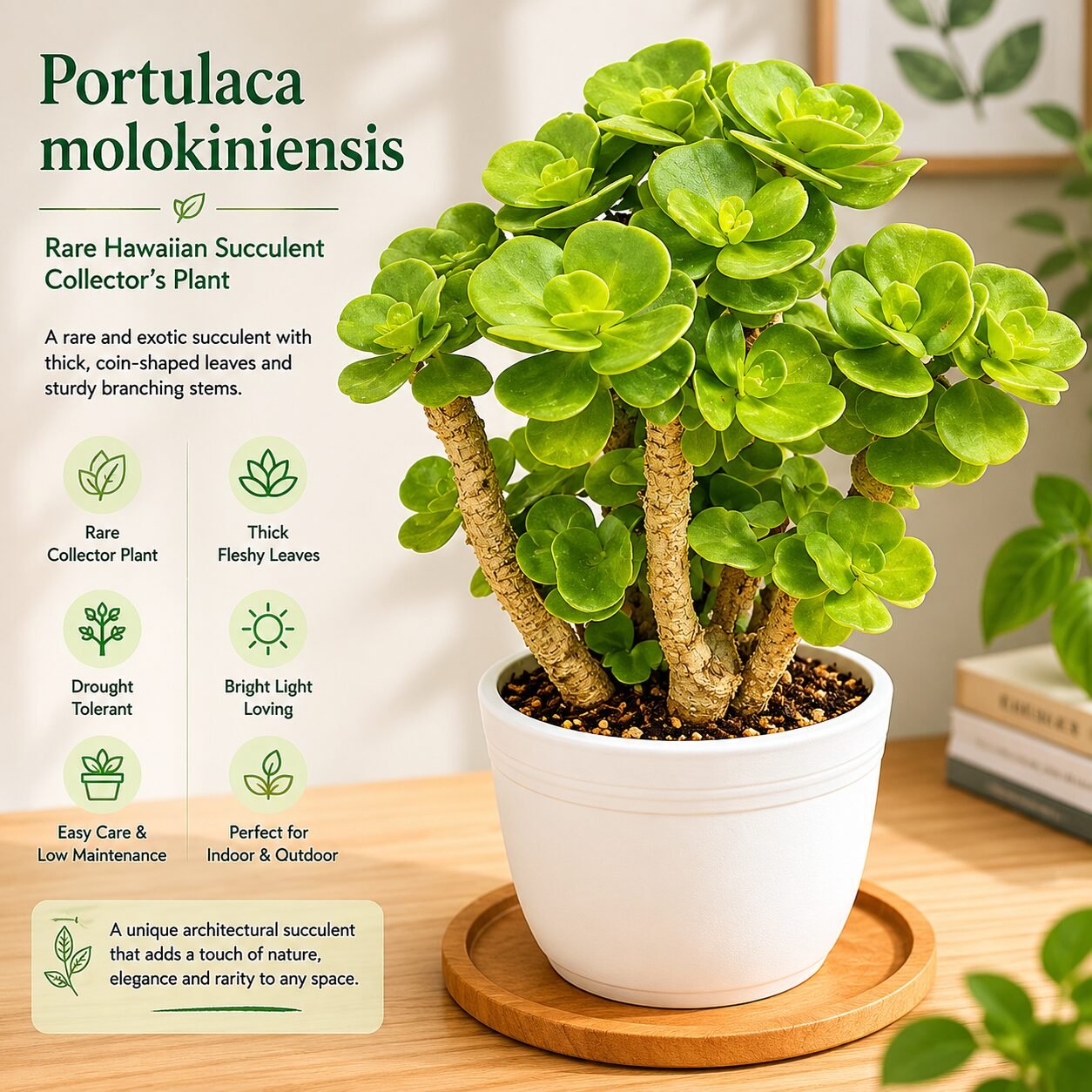 Portulaca molokiniensis – Molokini Portulaca