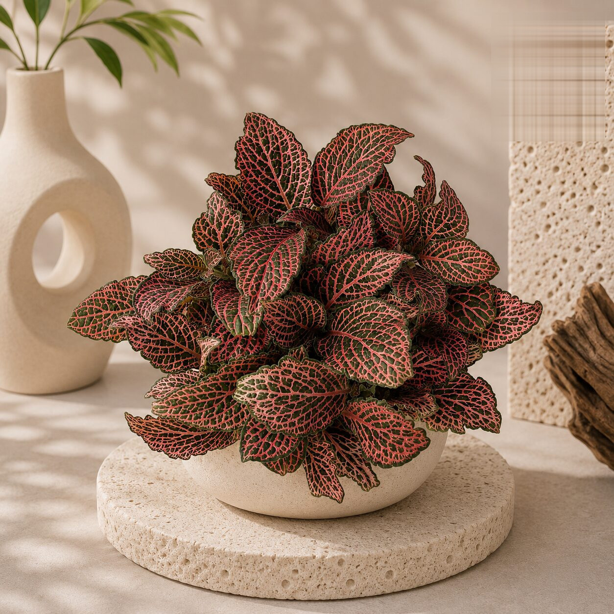Albivenis ‘Krinkle Red’ - Nook & Nature
