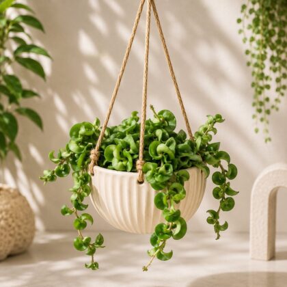 Carnosa Krinkle Kurl Green Micro Hb - Nook & Nature