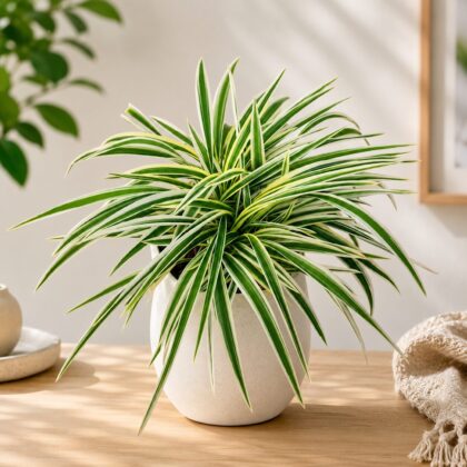 Chlorophytum Laxum Lemon Lime H4 - Nook & Nature