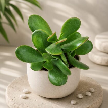 Crassula Ovata Hummels Gold Golden Jade Plant H1 - Nook & Nature