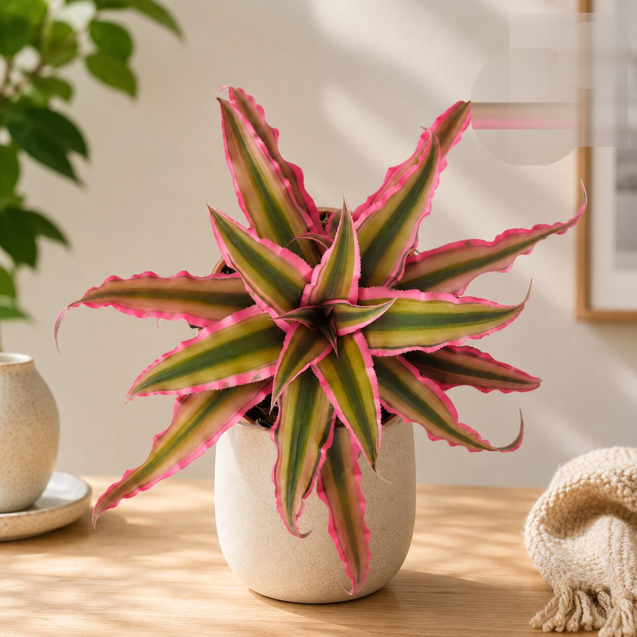 Cryptanthus Bivittatus Pink Starlight H3 - Nook & Nature