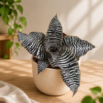 Cryptanthus Zonatus Zebra Star Sq 60 - Nook & Nature