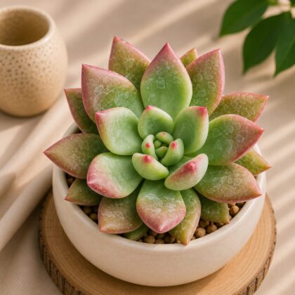 Echeveria Hybrida Pink Edge H2 - Nook & Nature