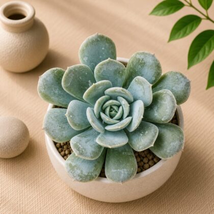Echeveria Runyonii Silver Blue Rose Succulent H2 - Nook & Nature
