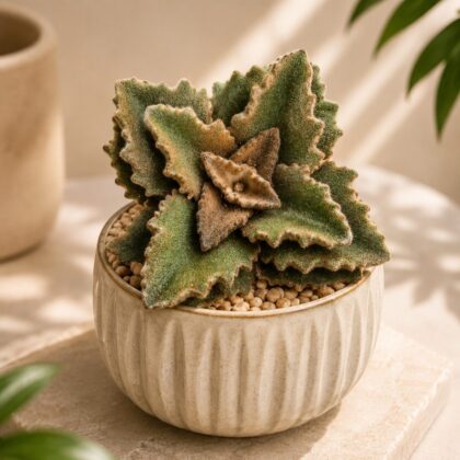 Kalanchoe Beharensis Fang Velvet Elephant Ear Succulent H3 - Nook & Nature