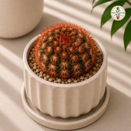 Mammillaria Carmenae Rubrispina Red Spined Carmen Cactus H1 - Nook & Nature