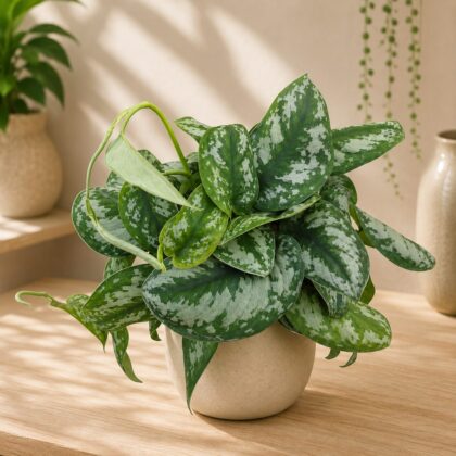 Pictus Big Leaf Silver Small Hb - Nook & Nature