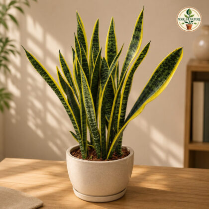Sansevieria Trifasciata Laurentii Golden Snake Plant 9 Bonzi 4 - Nook & Nature