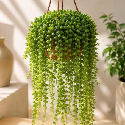 Senecio Herreianus String Of Tears Cascading Bead Succulent H3 Hb - Nook & Nature