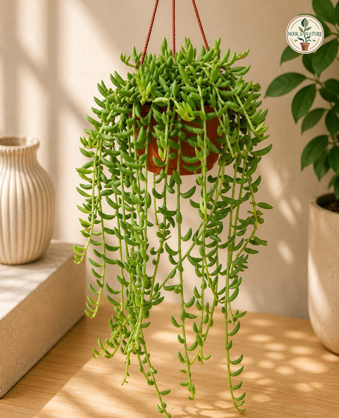 Senecio Radicans String Of Bananas Cascading Banana Succulent Baby Hb - Nook & Nature