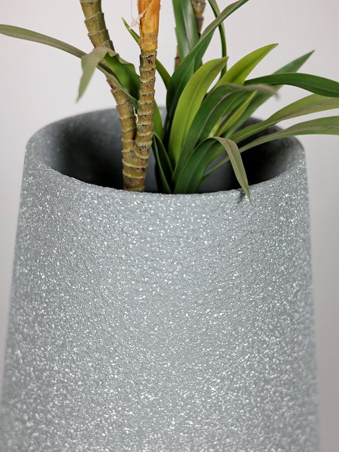 Iris Fiberglass Planters – Mouse Grey - Image 3