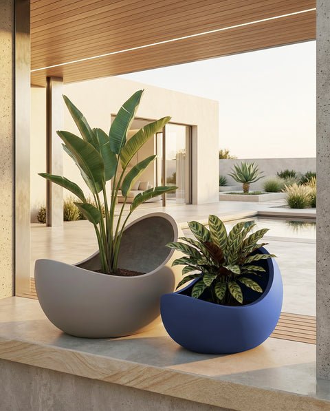 Eggo Fiberglass Planters - Image 2