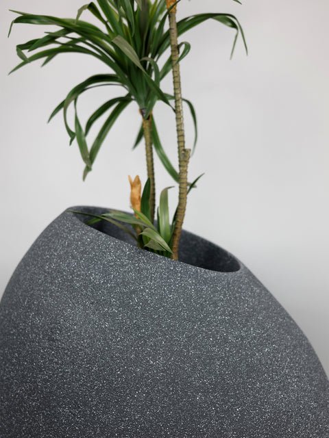 Patato - C Fiberglass Planter - Granite - Image 3