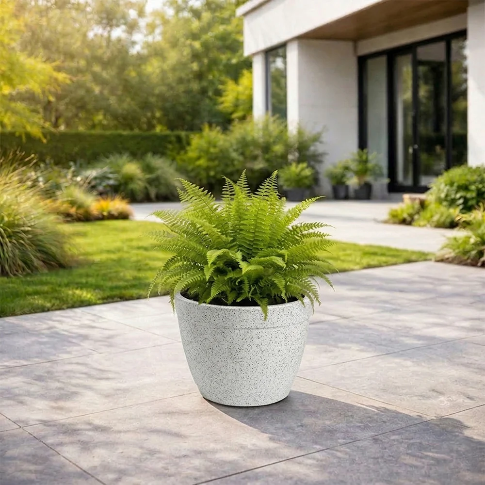 ROTO Candy 9/11/13" Morden Round Planter Pot - Image 7