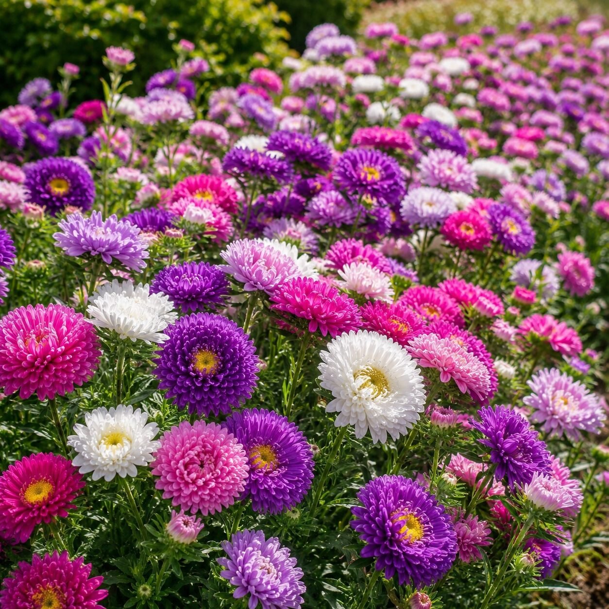 Aster Mixed Flower Seeds - Image 2