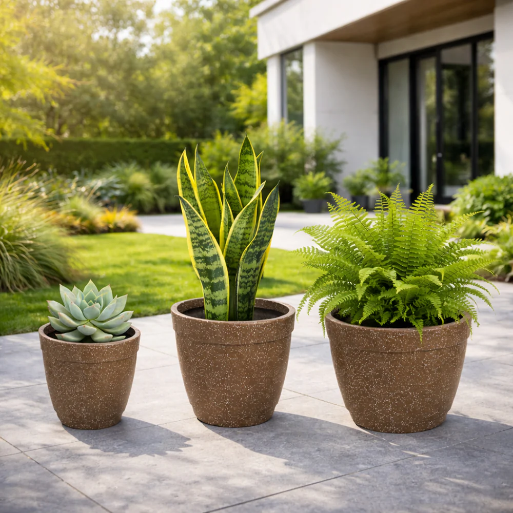 Roto Candy Pot Combo - 9/ 11/ 13" Round Planter Pot - Image 7
