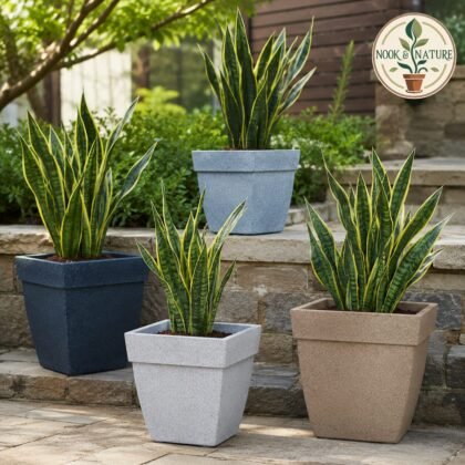 Barca Square Planter