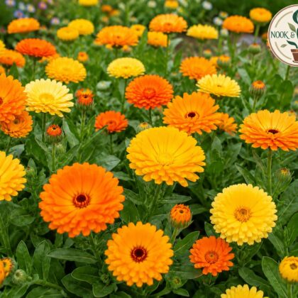 Calendula - Fiesta Gitana Mixed Flower Seeds