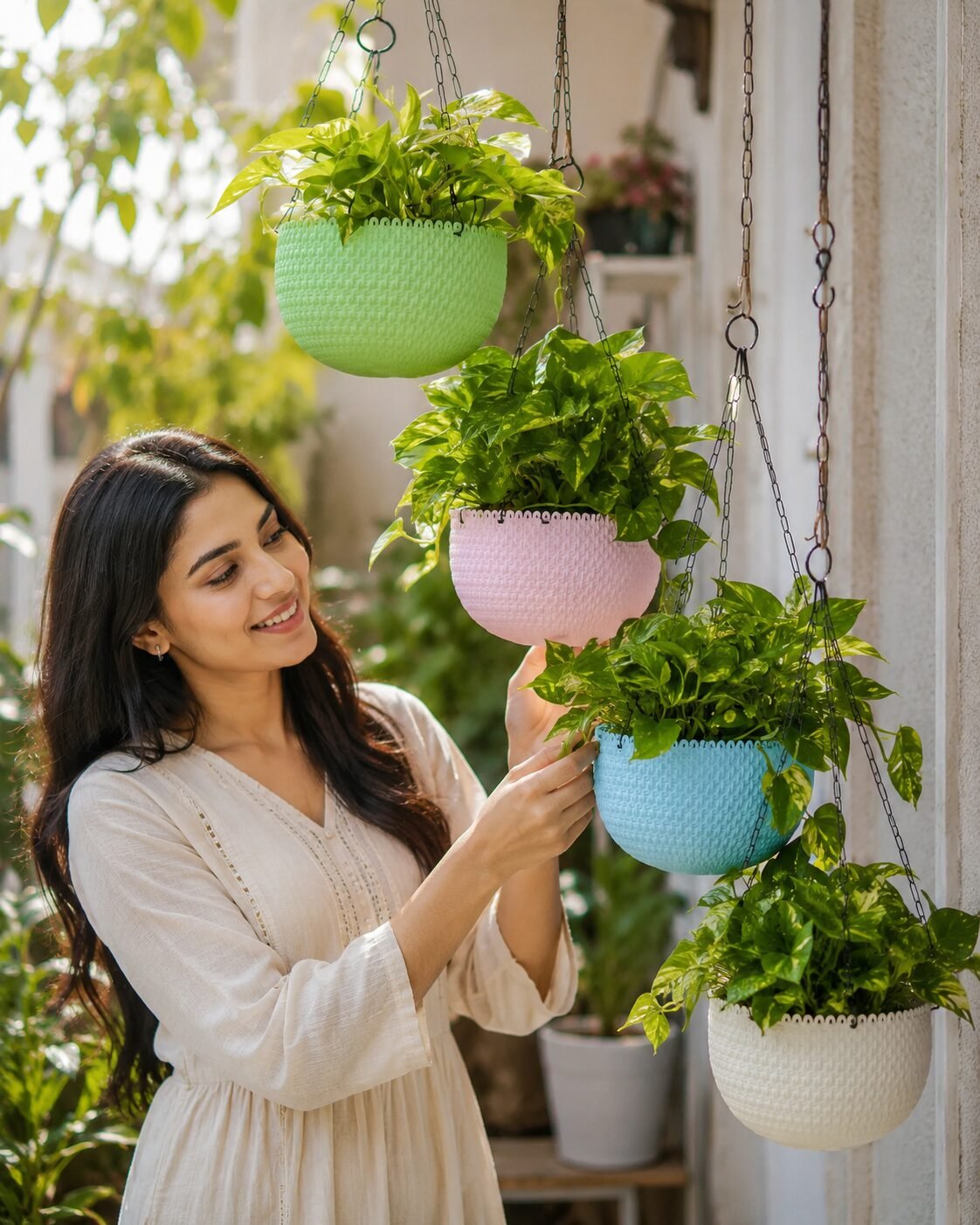 Capri Hanging Planter