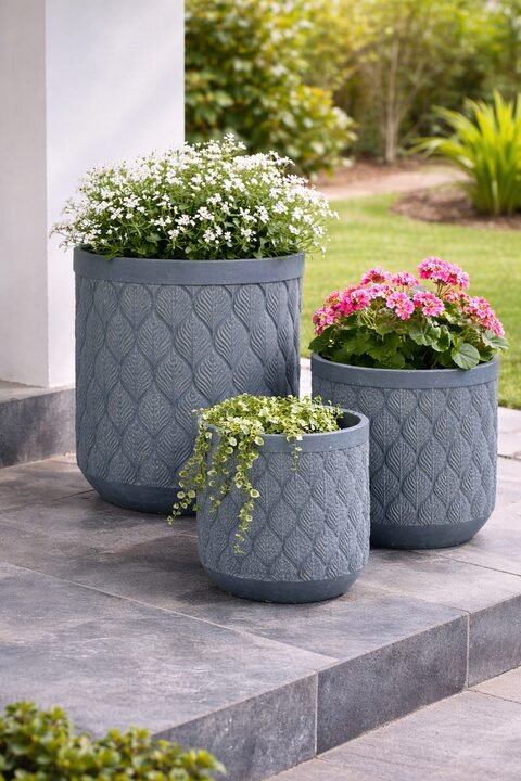 Coral Series Fiberglass Planters
