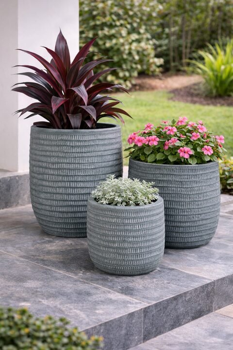Venus Fiberglass Planters
