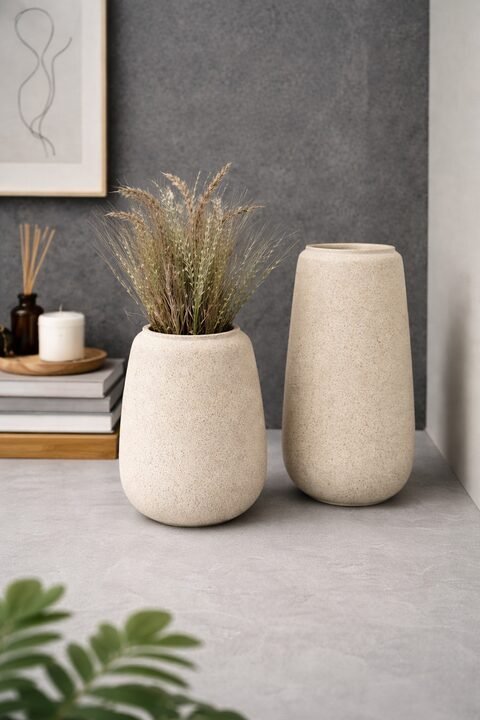 Vine Fiberglass Planters