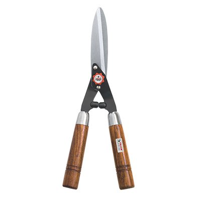 Falcon FHS-666 Compact Wooden Handle Hedge Shears - 200 mm Blade