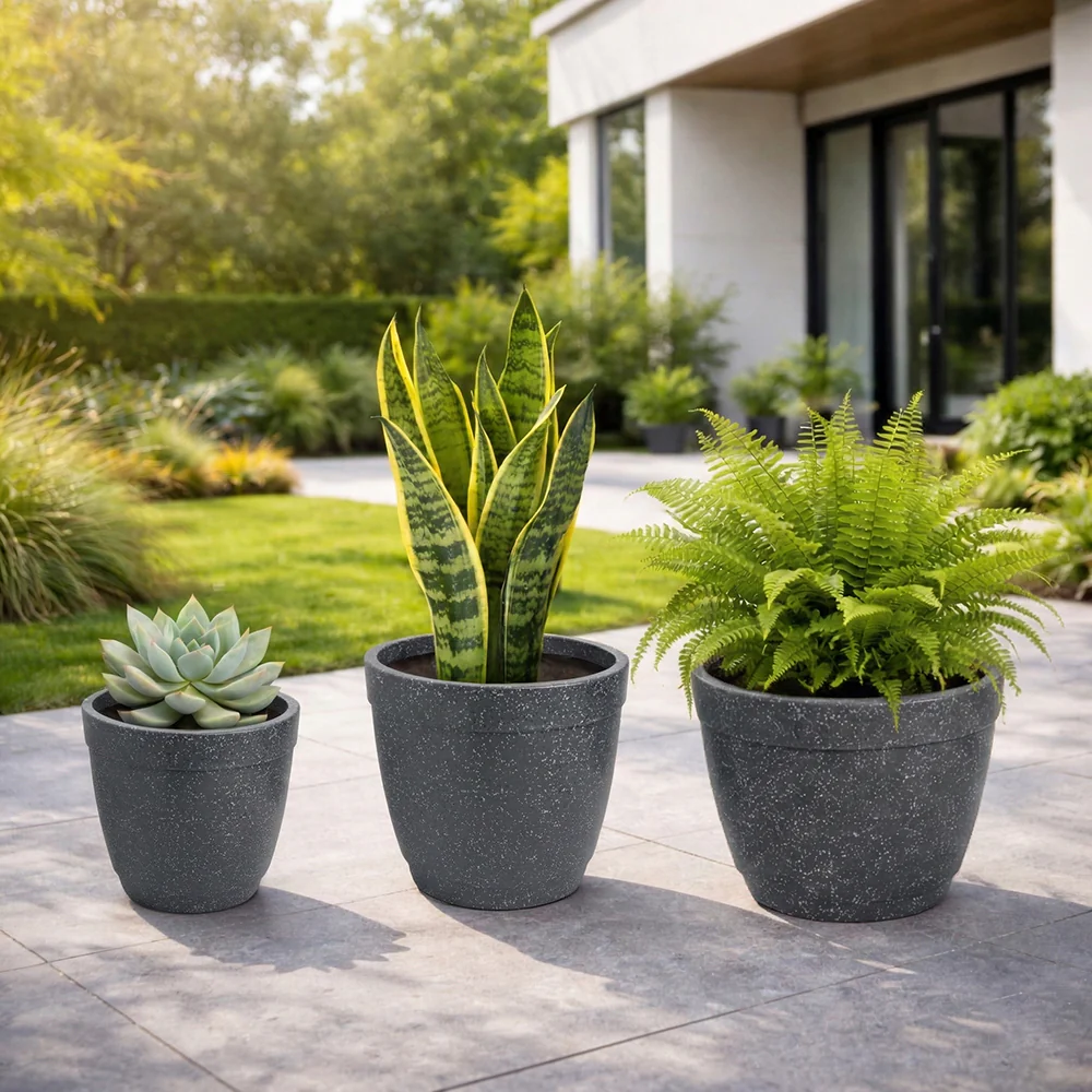 Roto Candy Pot Combo - 9/ 11/ 13" Round Planter Pot - Image 5