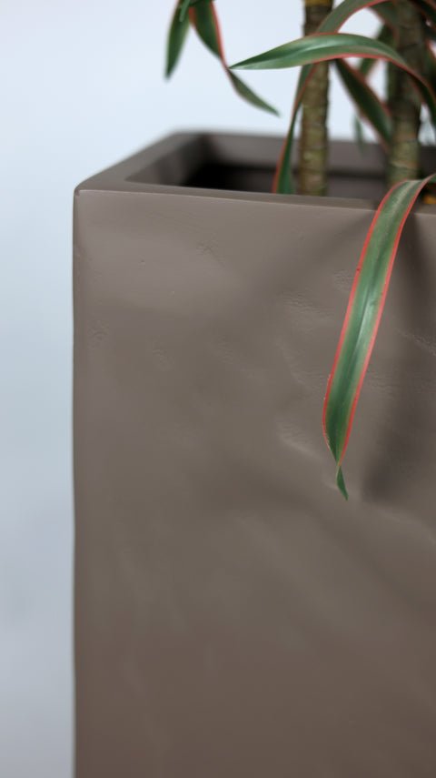 Mountain Fiberglass Planters – Pale Brown - Image 3
