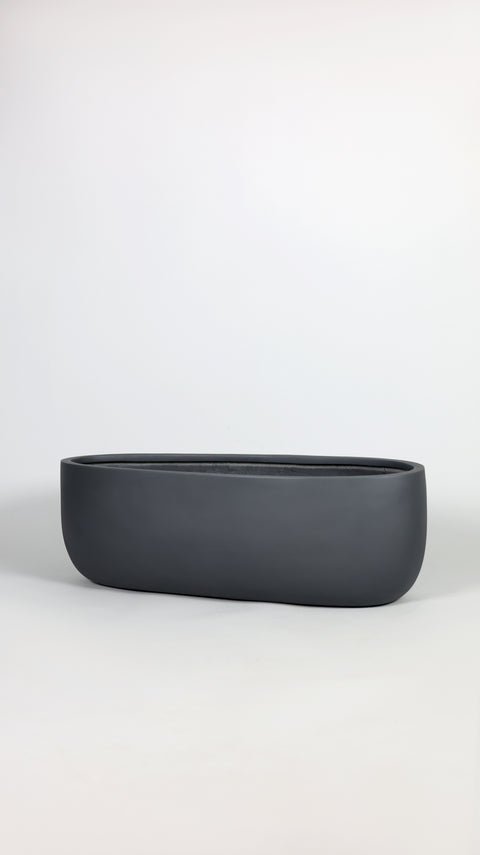 Boat Fiberglass Planter - Grey - Image 4