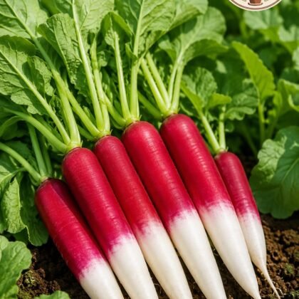 Imported Radish Half Red