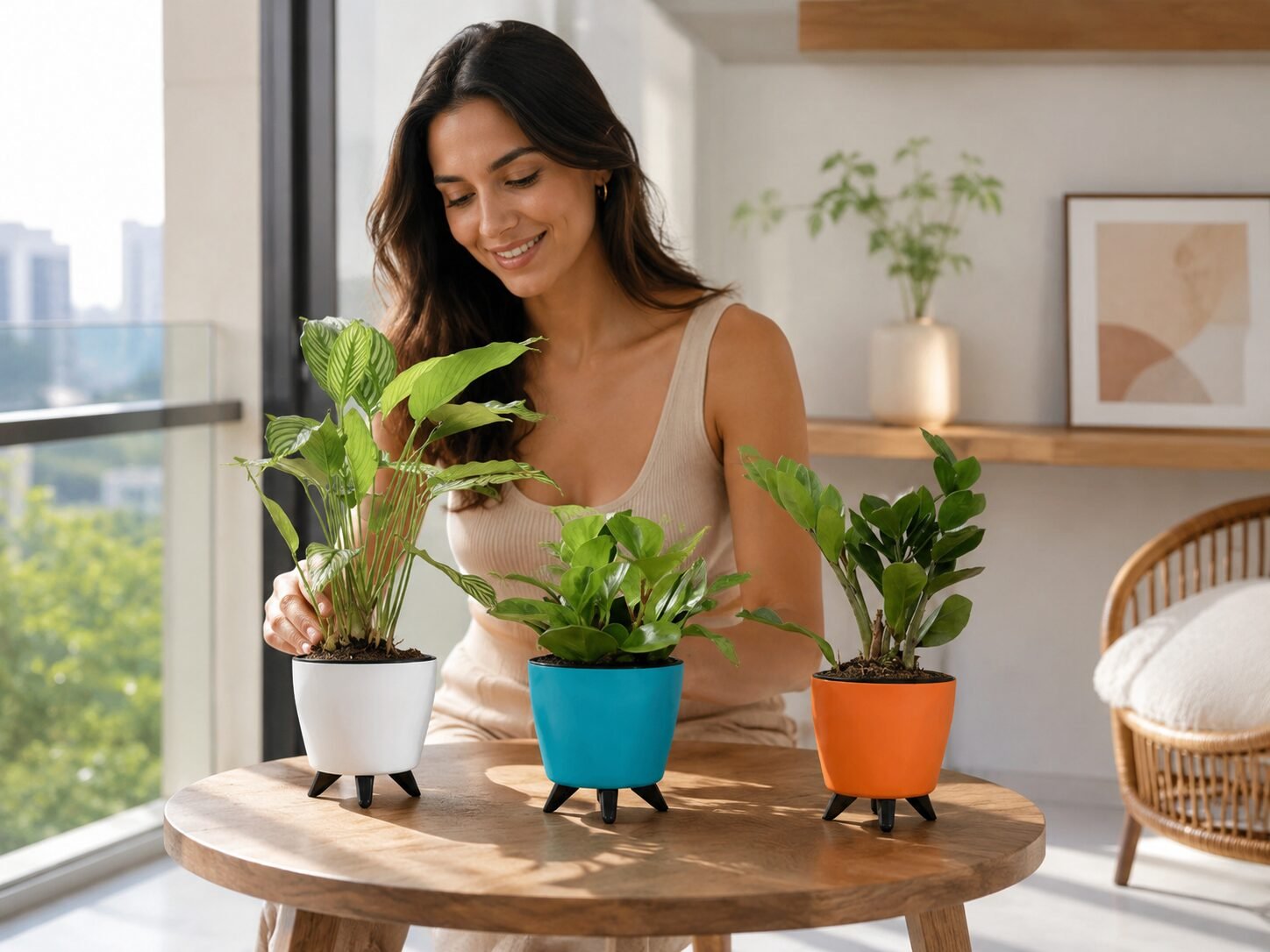 Lagos Self-Watering Planter - Image 2