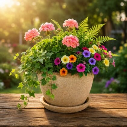Linea Planter with Tray