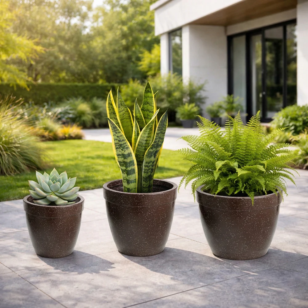 Roto Candy Pot Combo - 9/ 11/ 13" Round Planter Pot - Image 4